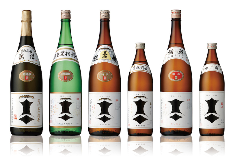 传承500年的剑菱酒造，不只是酒还有见证时空的商标