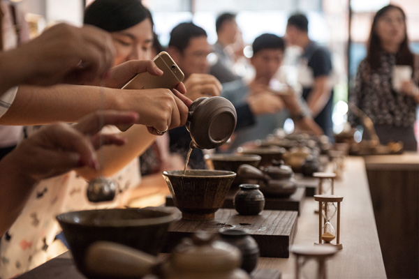 老济安—青草茶文化茶席