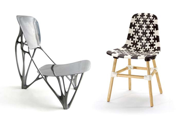 制作者椅（Maker+Chair）、骨形椅（Bone+Chair）