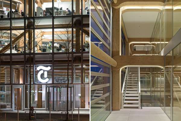 负责台南美术馆二馆设计的日本建筑师坂茂，也曾在瑞士苏黎世为媒体公司Tamedia设计木构企业总部大楼。