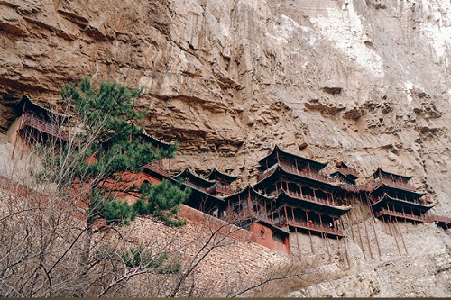 图四：悬空寺，山西大同