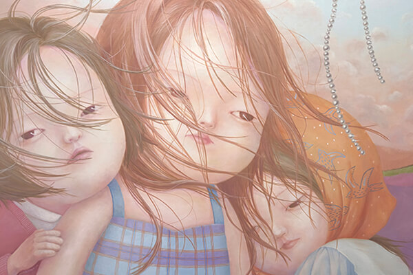 《I'm+not+Fine》120x170+cm，布面油画，2024
