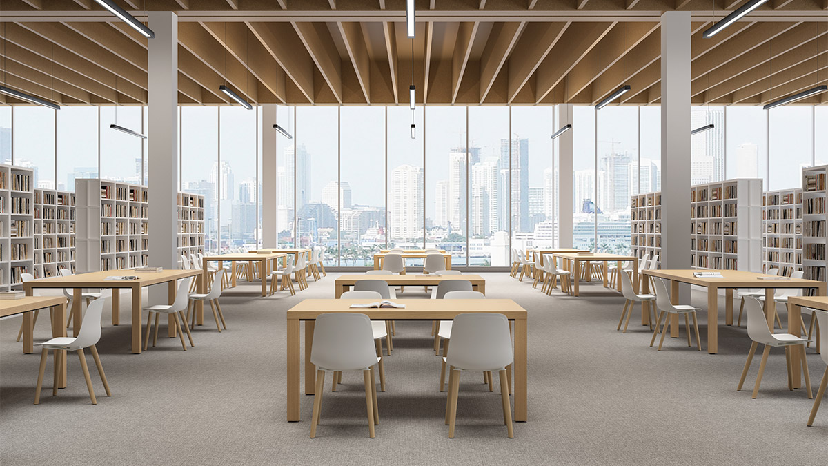 Newspaper &amp; Magazine Reading Table