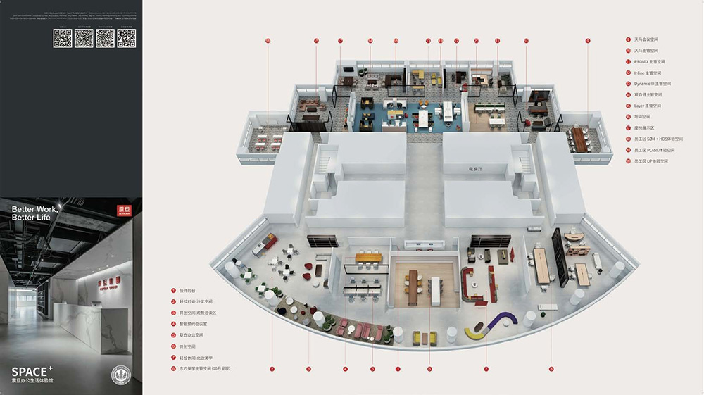 办公解决方案空间图