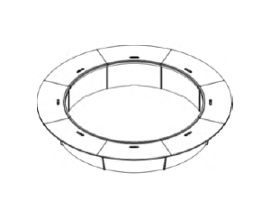 环形会议桌组